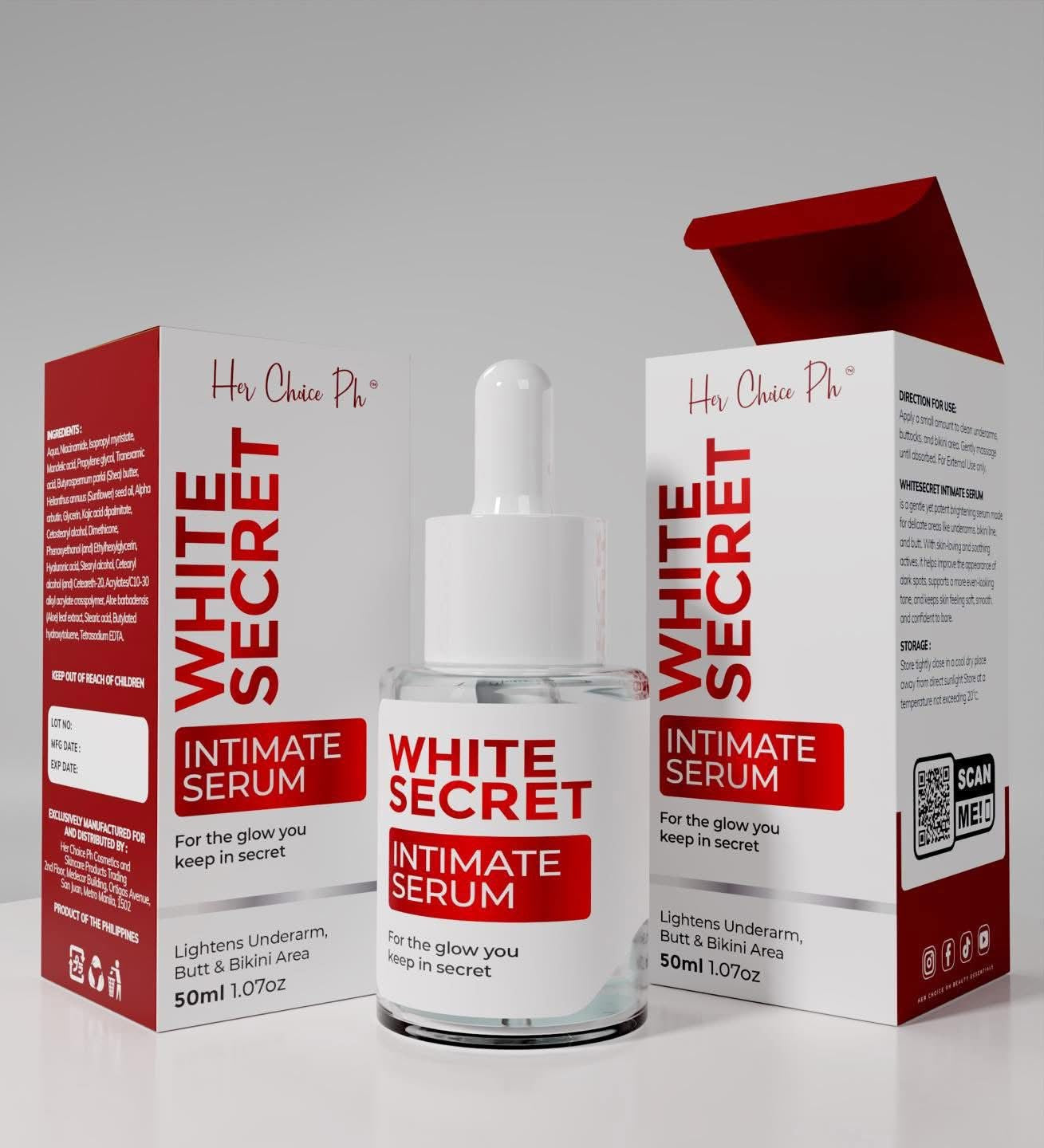 Her Choice PH White Secret Ultimate Whitening Duo