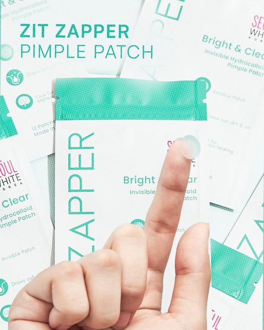 Seoul White Korea Zit Zappier Clear & Bright Invisible Hydrocolloid Pimple Patch 12 patches