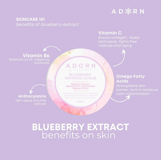 Adorn Blueberry Whipped Scrub 250ml