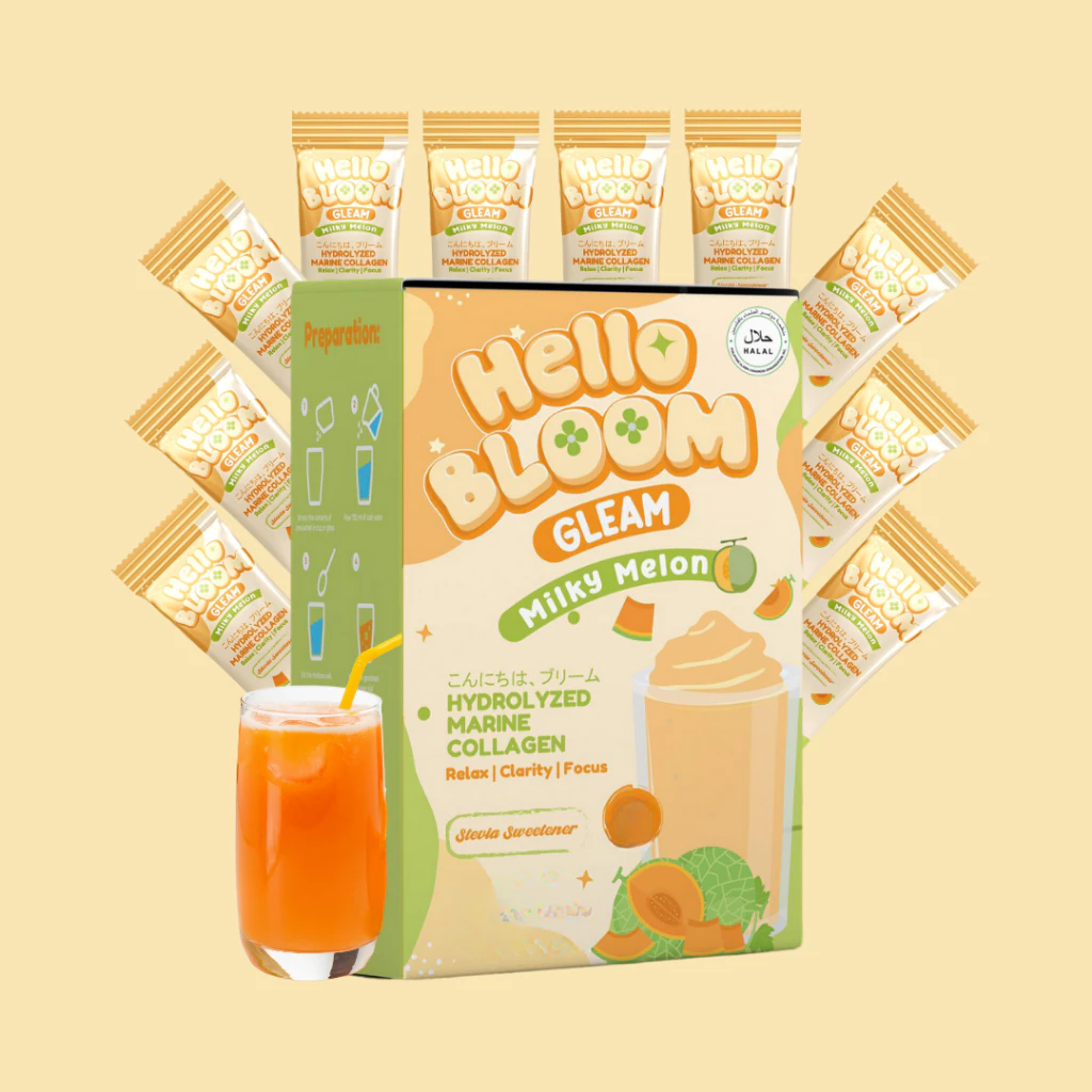 Hello Bloom Gleam Collagen Drinks (Choose a Flavor)