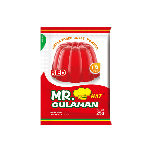 Mr. Hat Gulaman Red Jelly Powder 25g