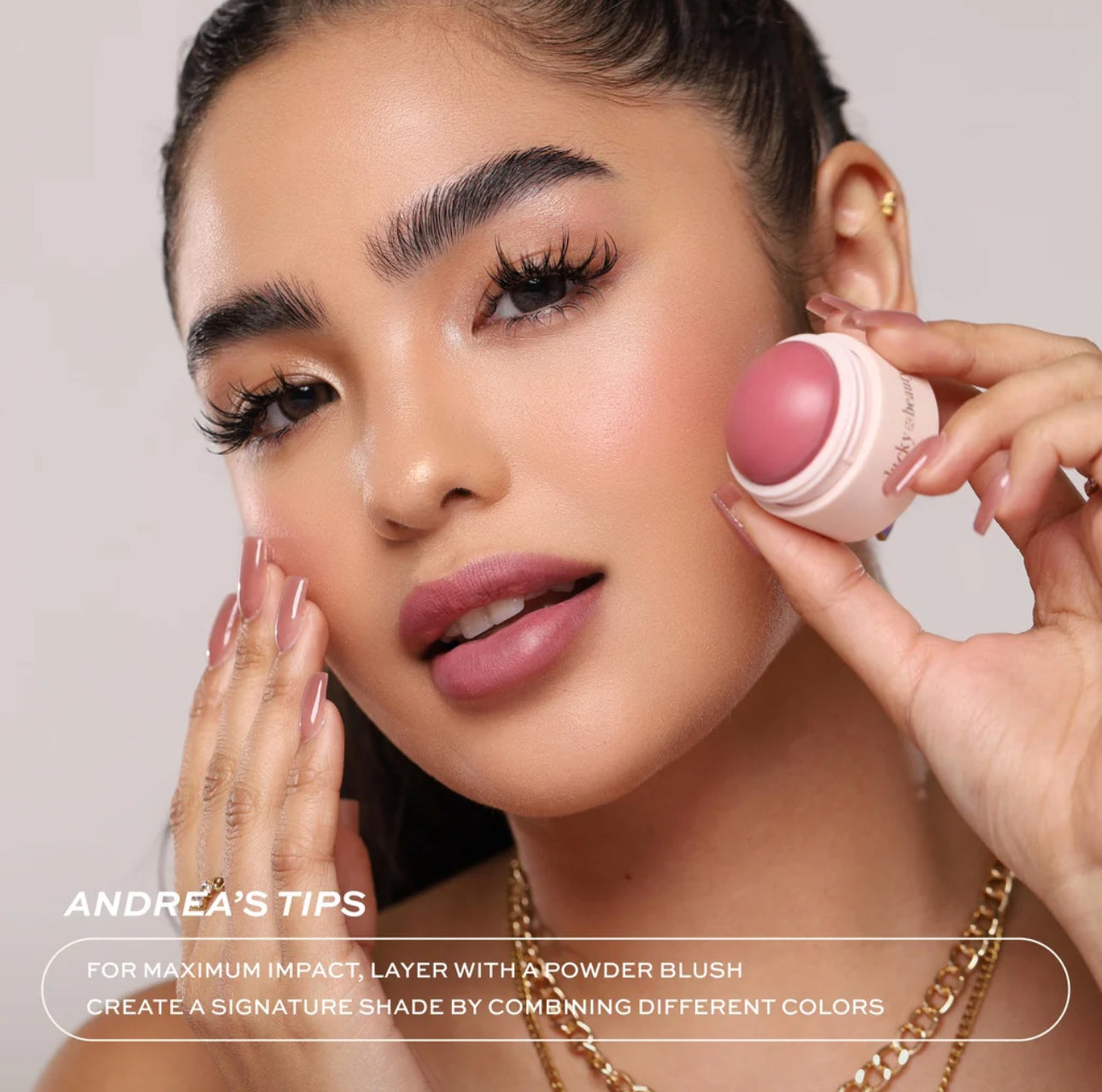 Lucky Beauty Blush & Lip Cream