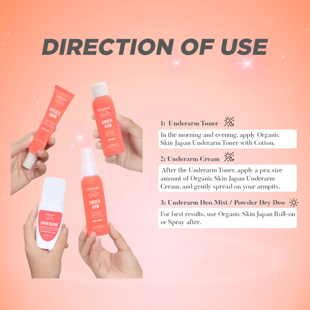 Organic Skin Japan Intensive Underarm Whitening Cream 20ml