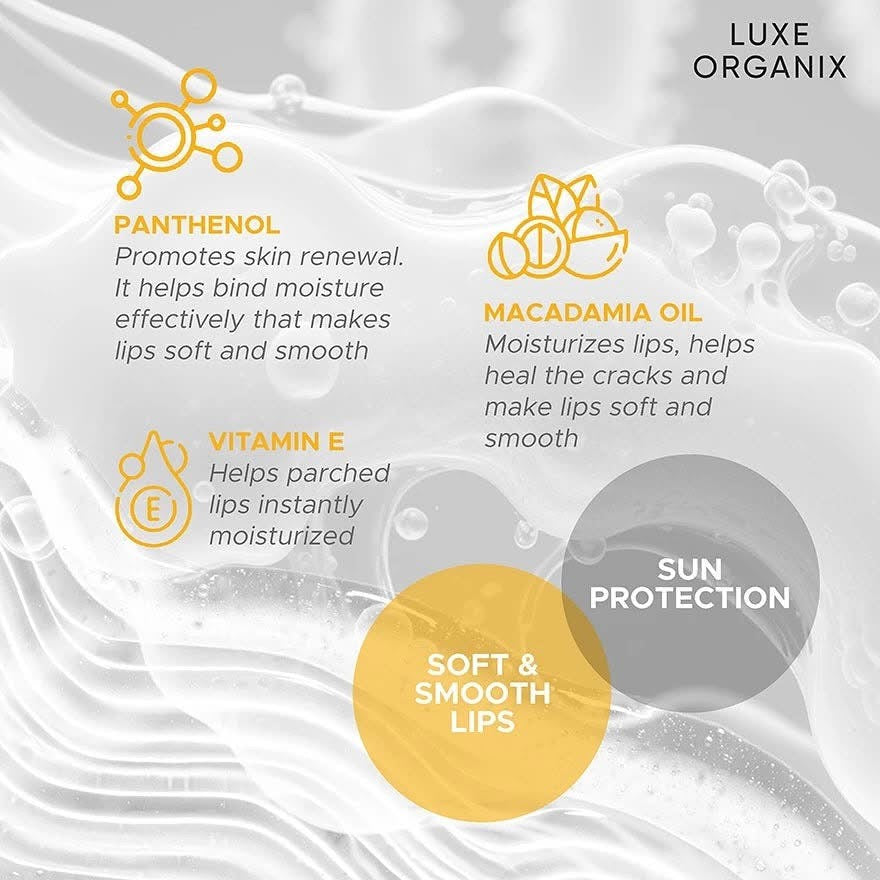 Luxe Organix Panthenol Therapy 24H Lipscreen Sun Lip Essence SPF PA++++50 10g