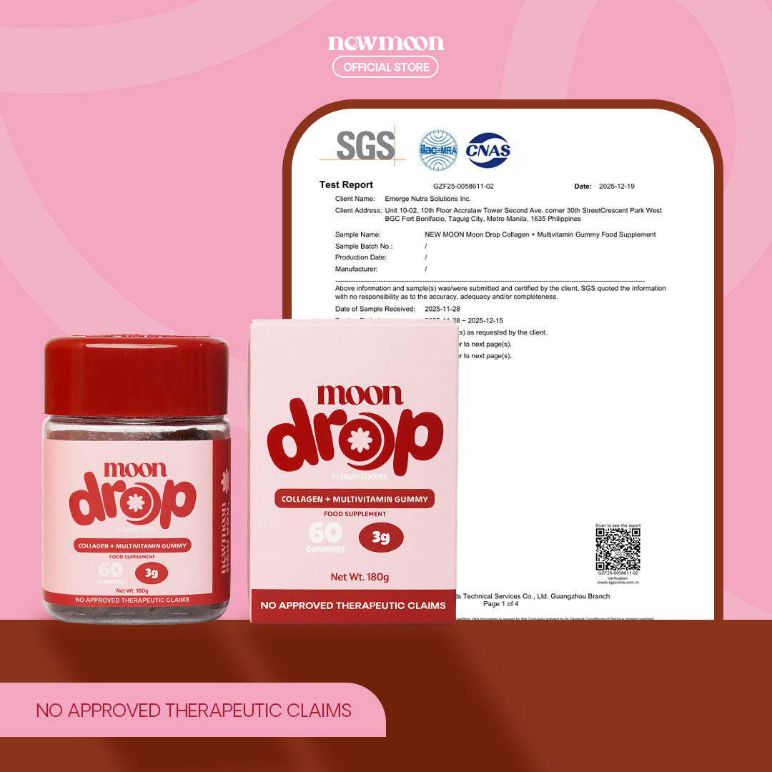 Moon Drop Radiant Key Collagen + Multivitamin 60 Gummies (By Newmoon)