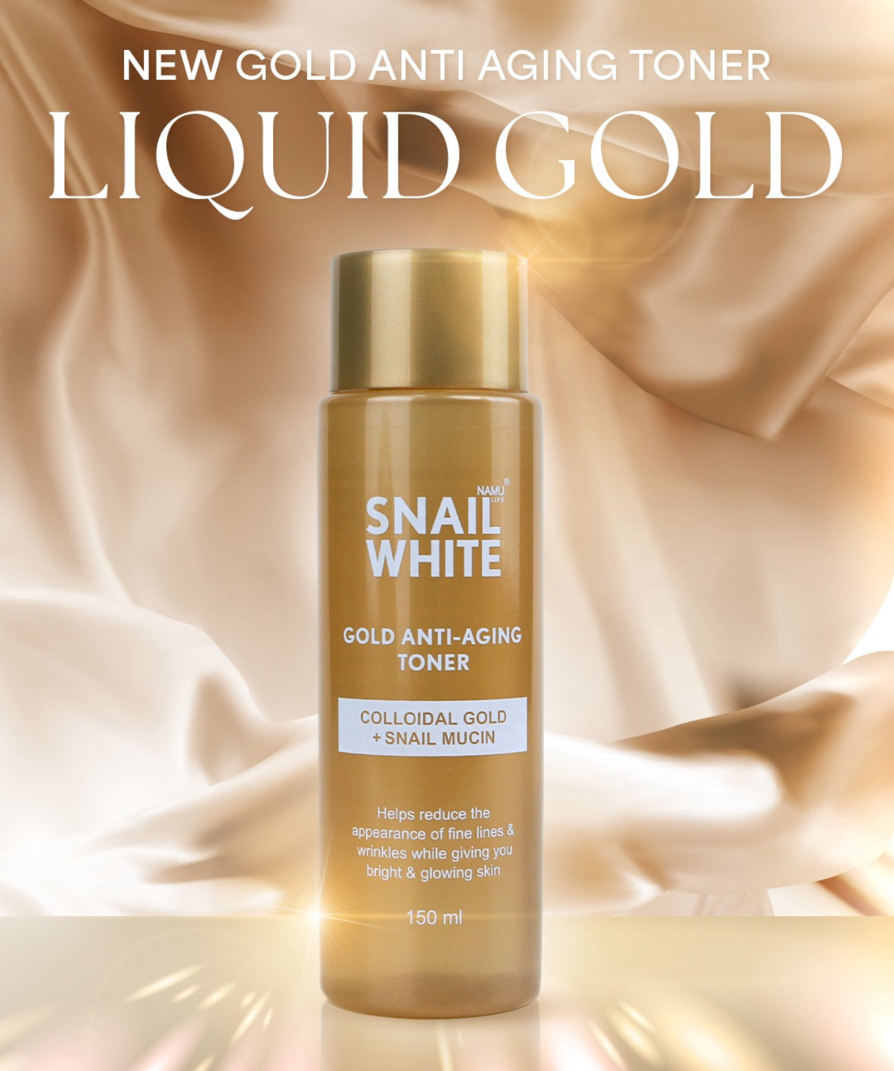 SNAILWHITE Gold Anti-Aging Toner 150ml
