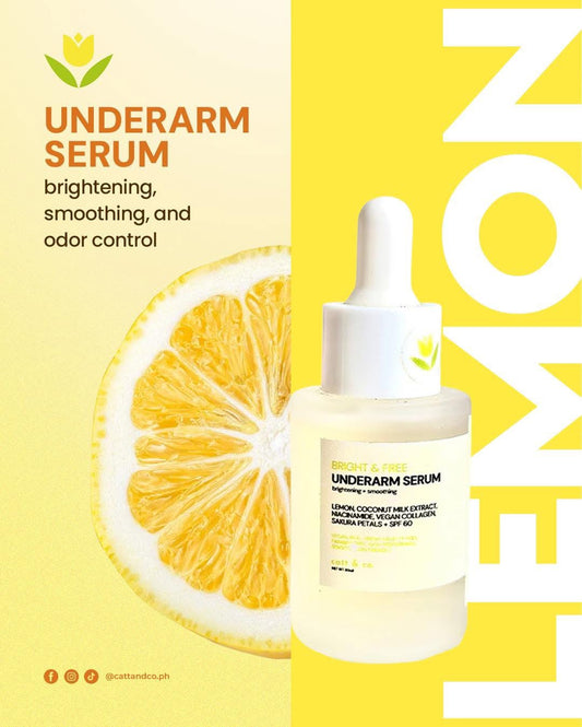 Catt & Co. Bright & Free Underarm Serum 30ml