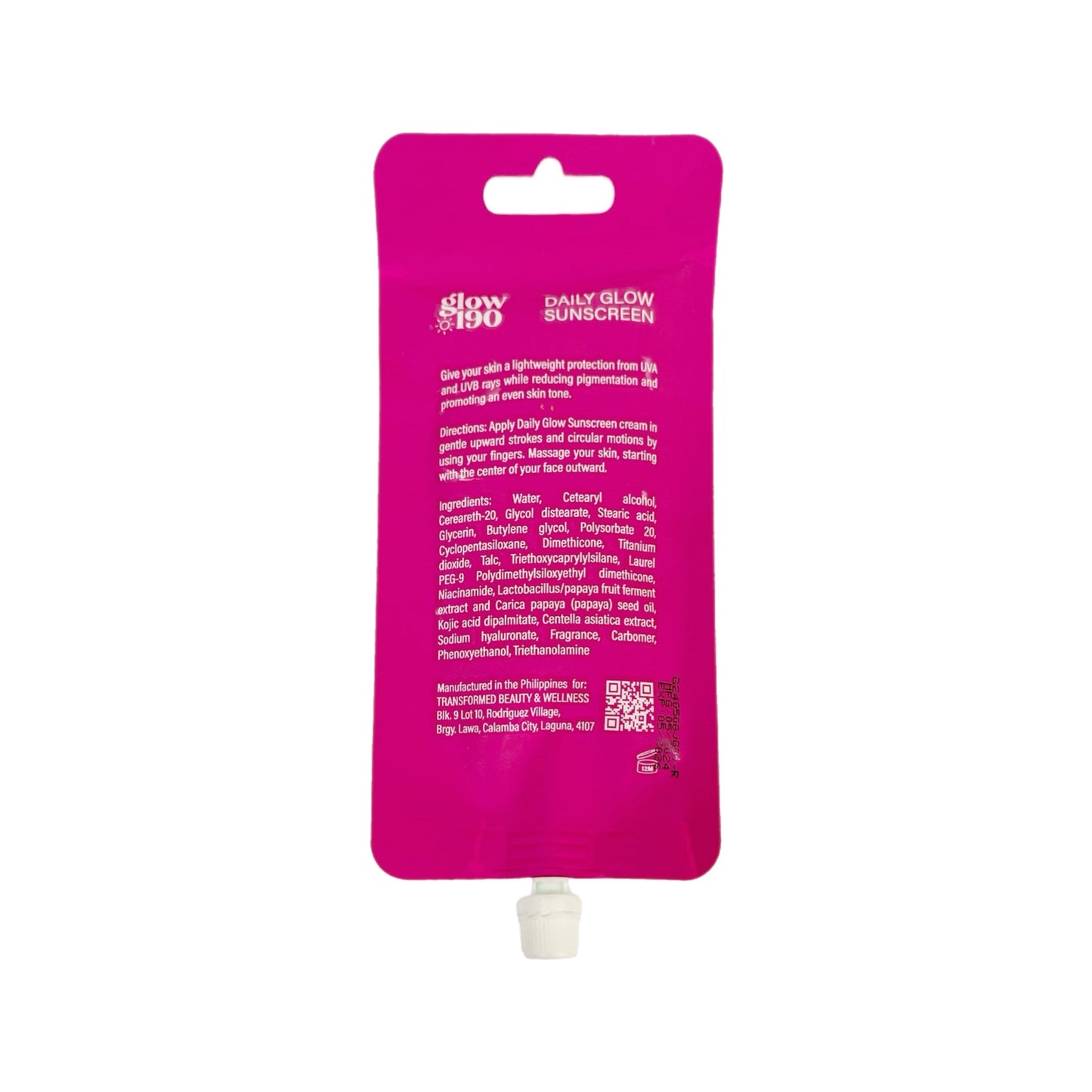 Honest Glow 190 Sunscreen SPF 30 PA+++ 50g