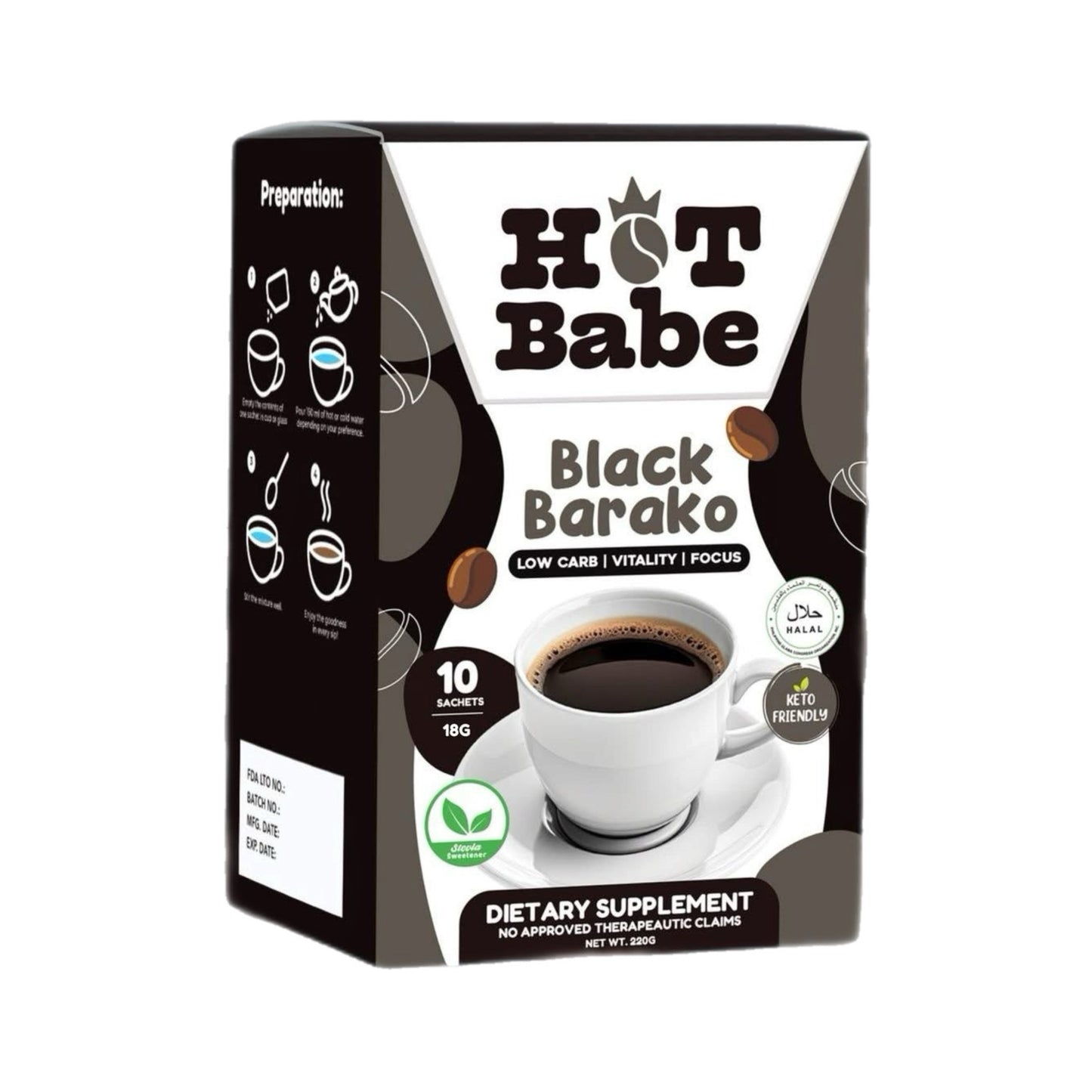 Hot Babe Drinks by Kiray (Choose a Flavor)