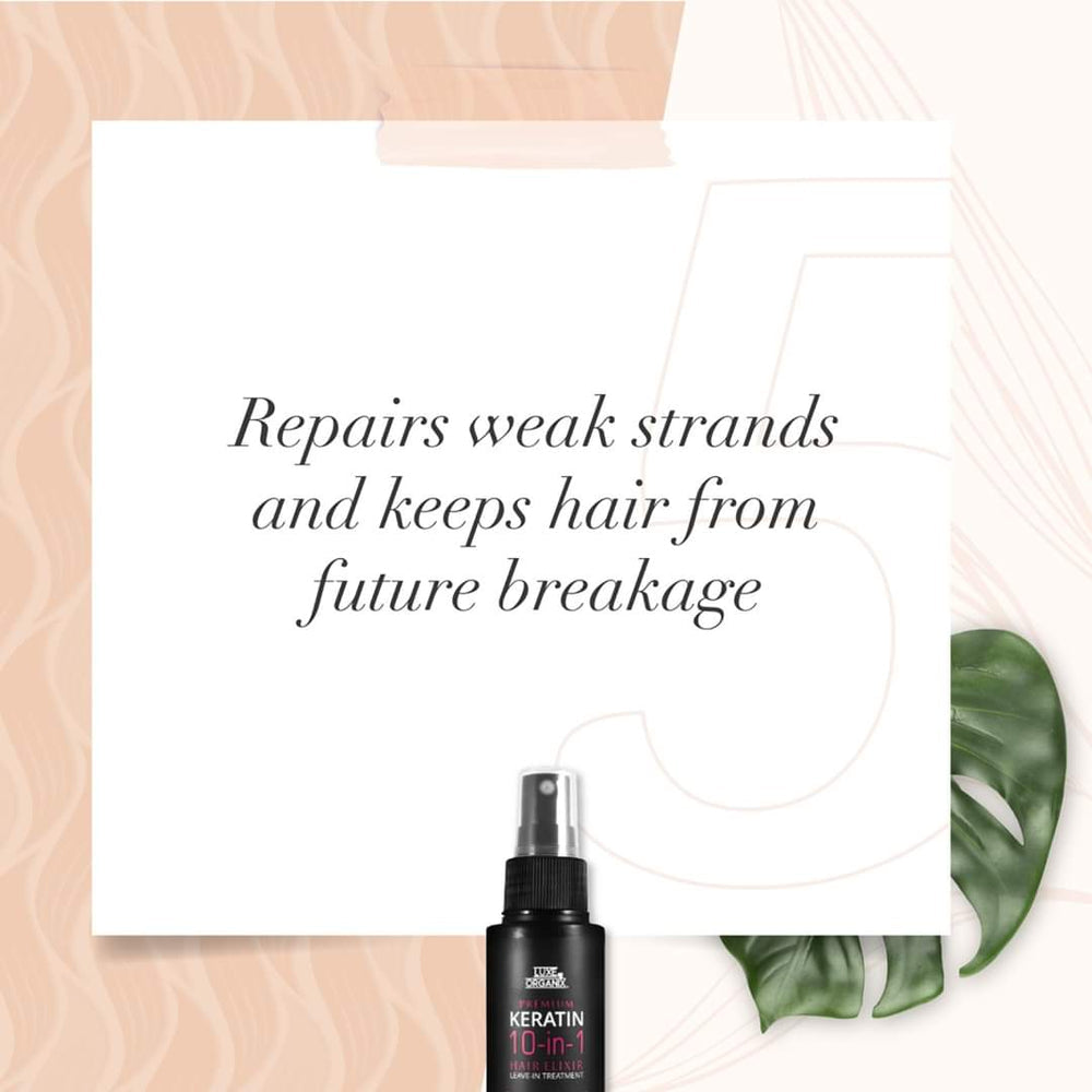 Luxe Organix Keratin 10-in-1 Leave in Treatment 100ml