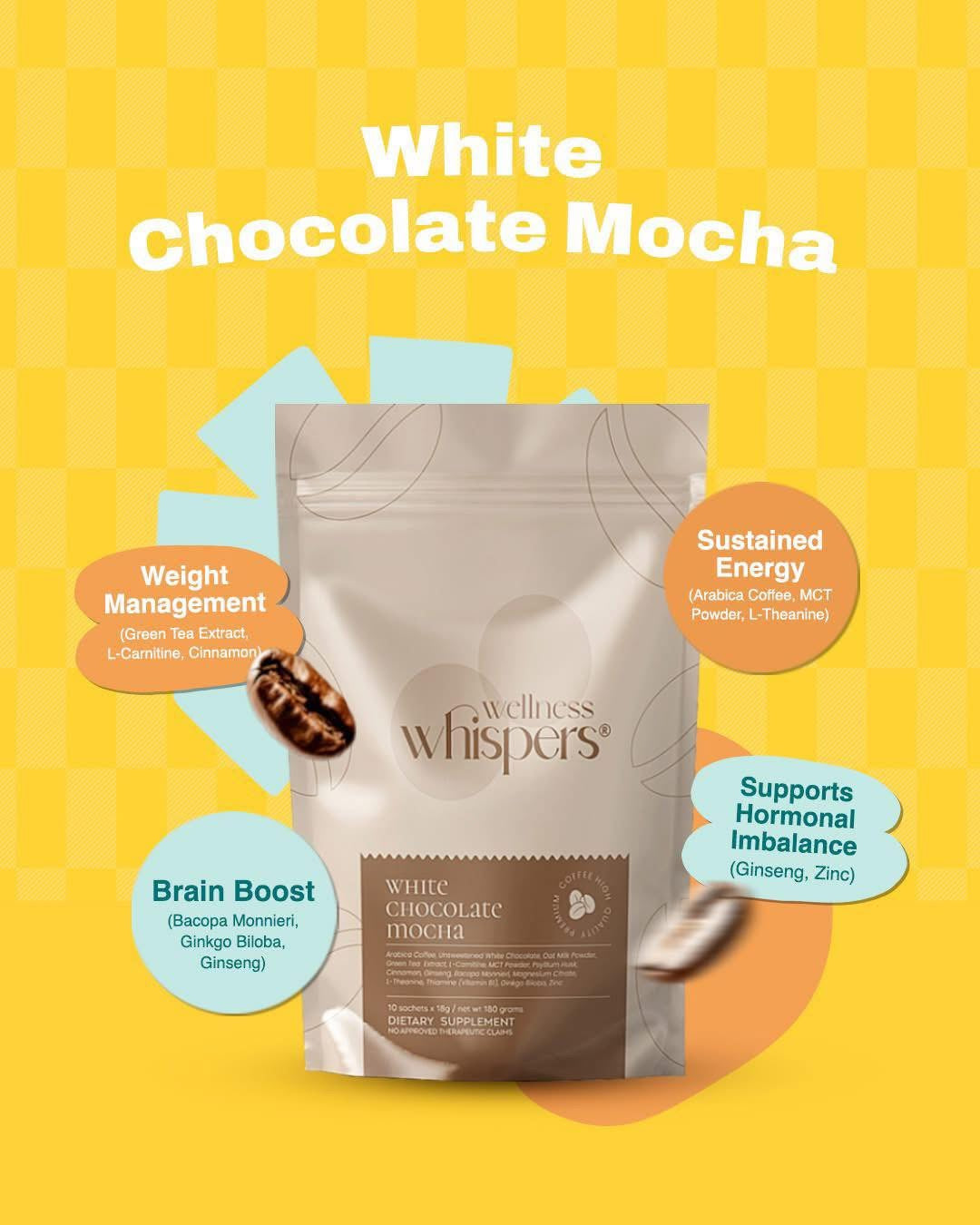 Wellness Whispers White Chocolate Mocha 10s