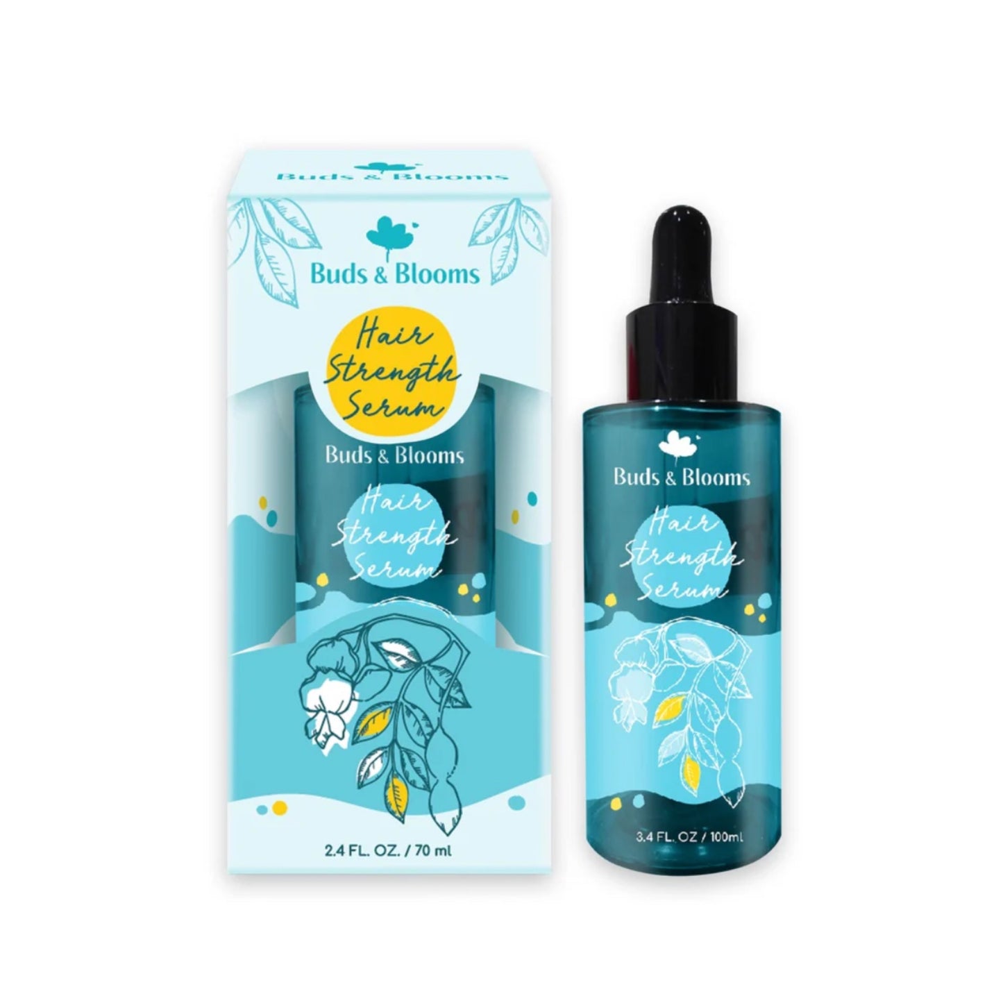 Buds & Blooms Hair Strength Serum 70ml