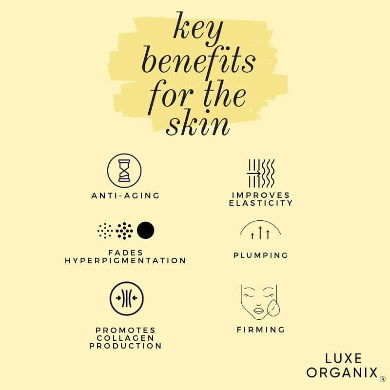 Luxe Organix Age Reverse Collagen Glow Serum (Choose a Size)