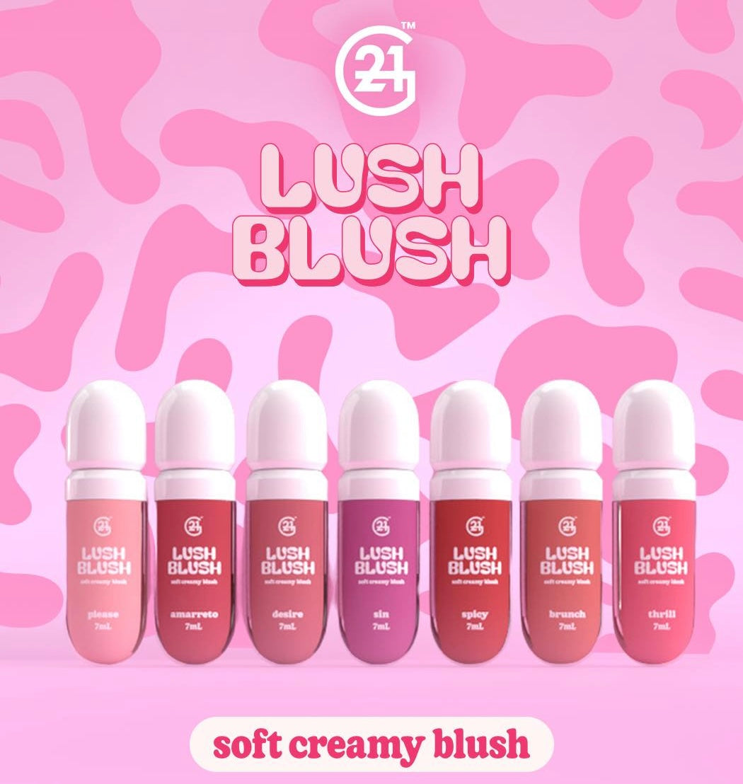 G21 Soft Creamy Lush Blush 7ml (Choose A Shade)