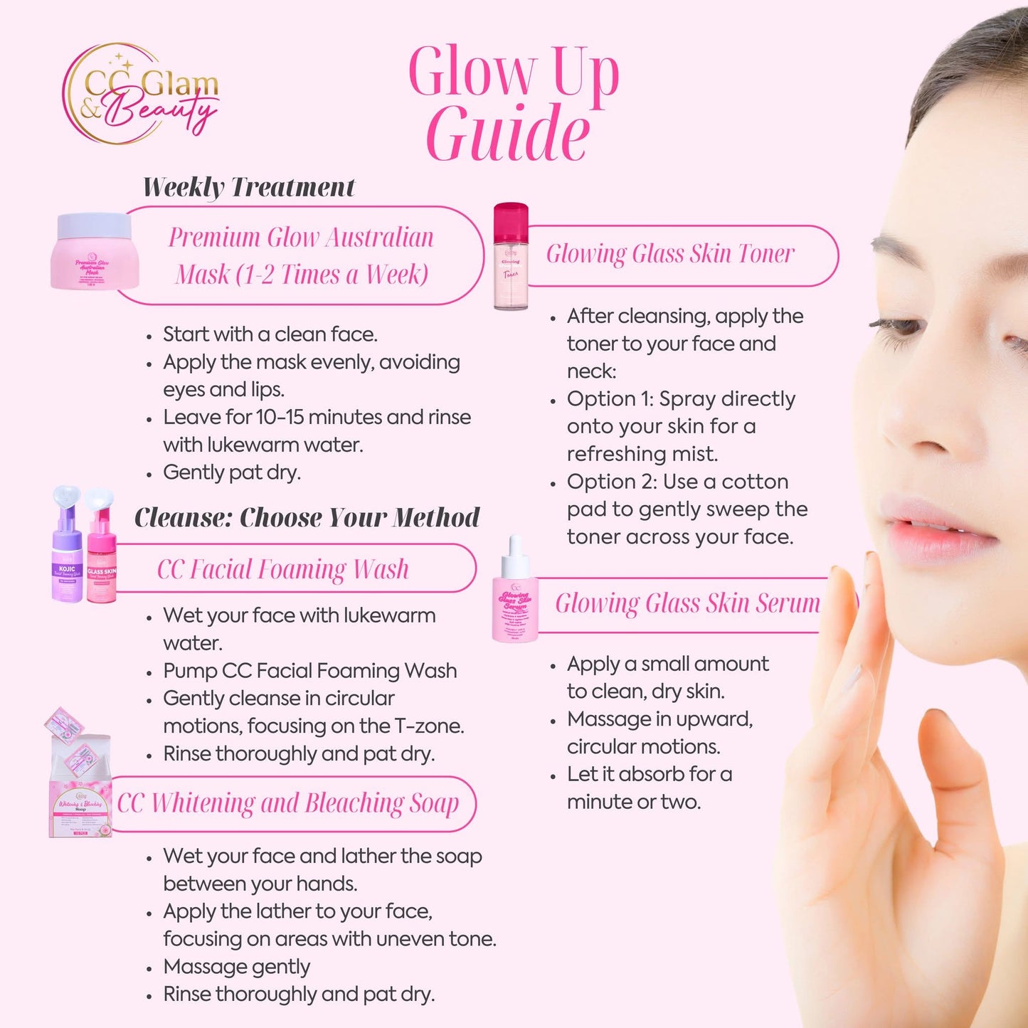 Cris Cosmetics Glam Whitening & Bleaching Soap 70g