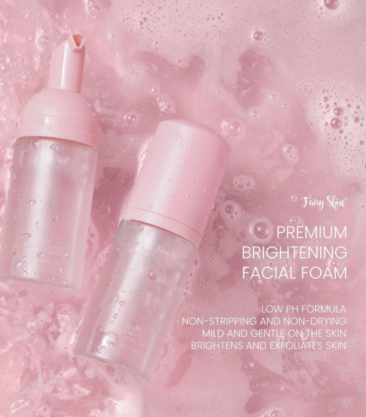 Fairy Skin Premium Brightening Facial Foam 100ml