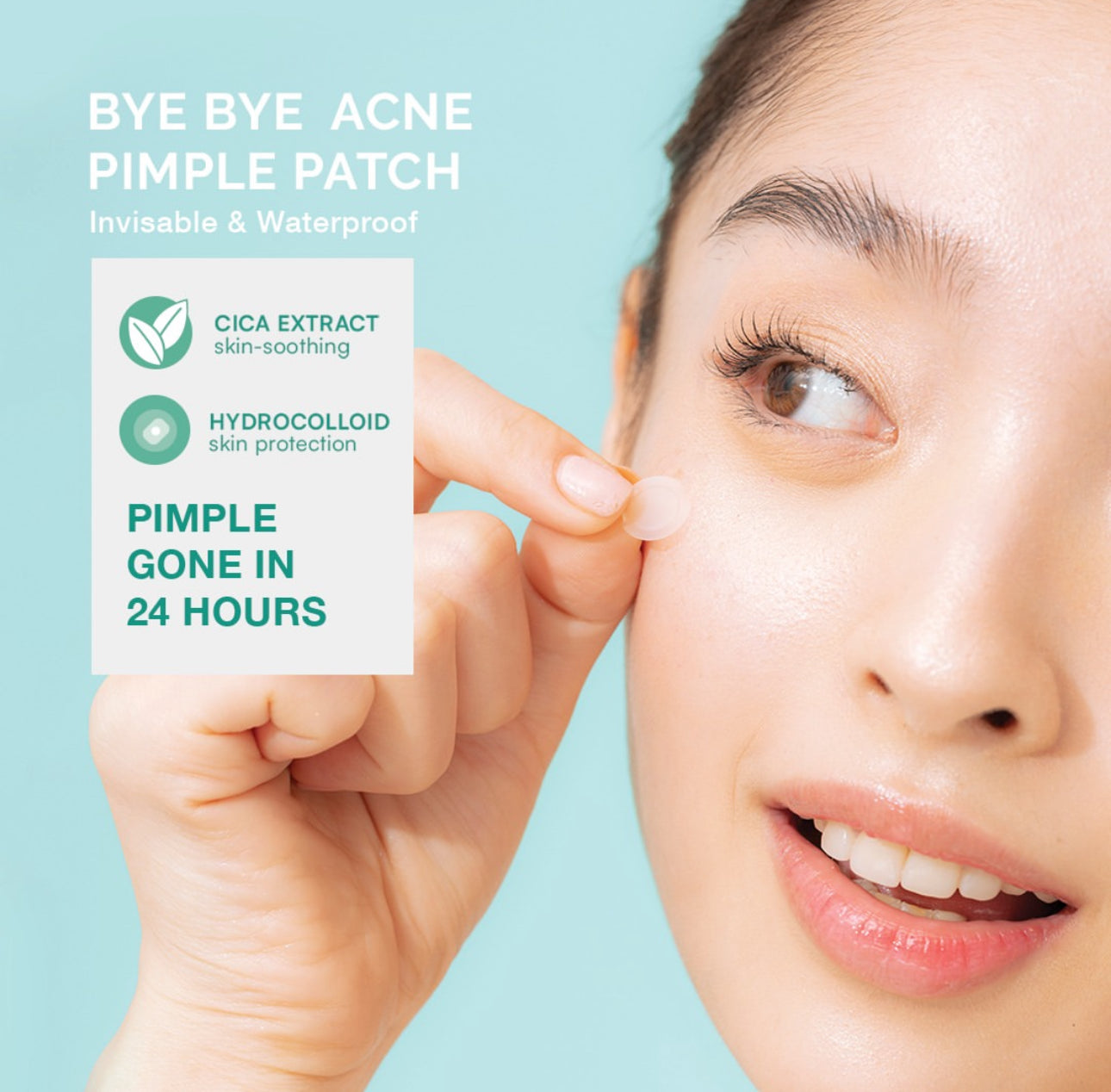 Seoul White Korea Zit Zappier Clear & Bright Invisible Hydrocolloid Pimple Patch 12 patches