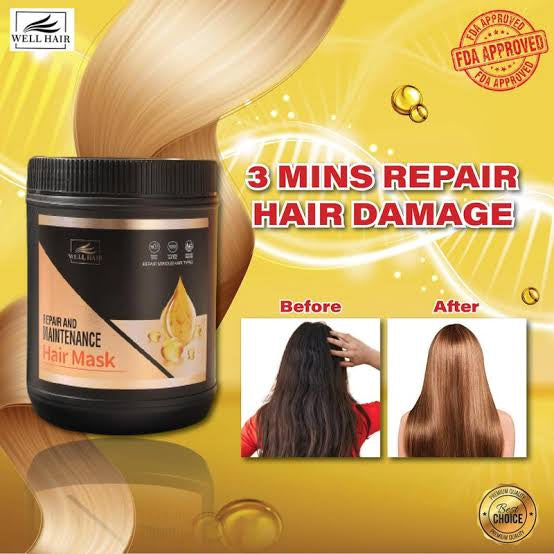 Well Hair Repair and Maintenance Hair Mask (Choose a Size)