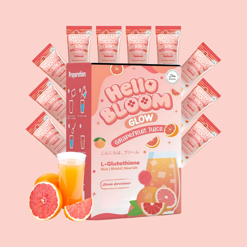 Hello Bloom Glow Glutathione Drinks (Choose a Flavor)