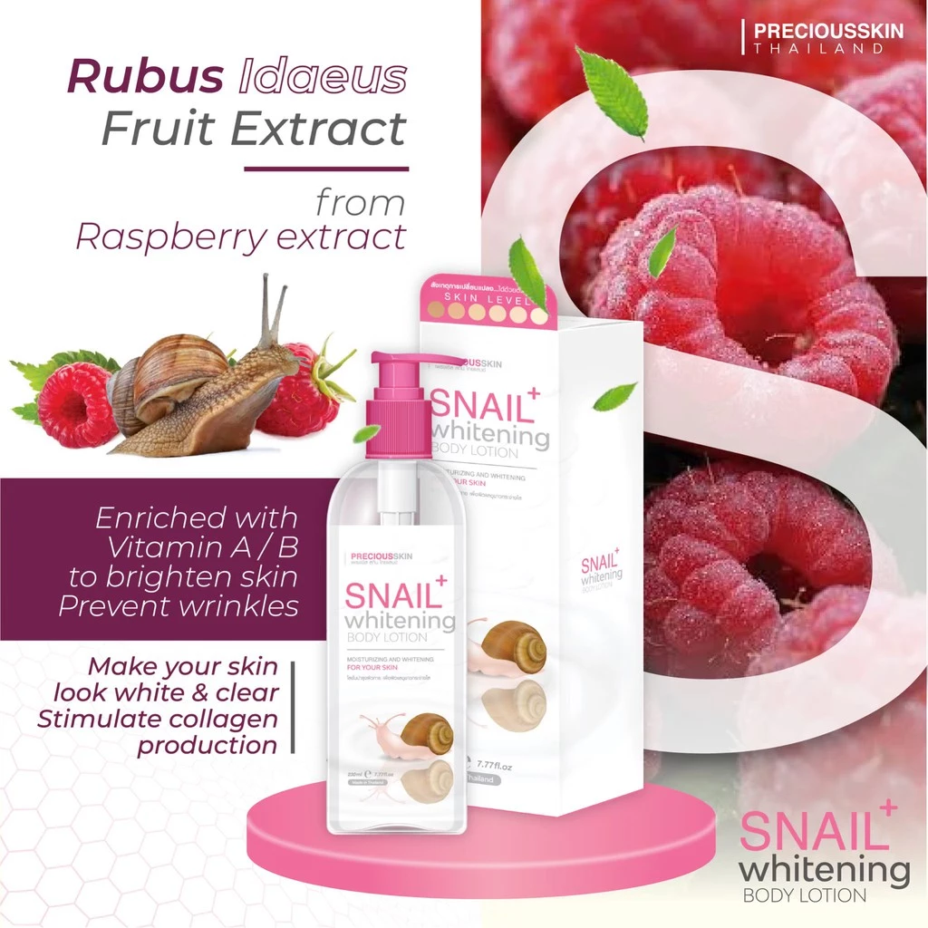 Precious Skin Snail Whitening Body Lotion 230ml