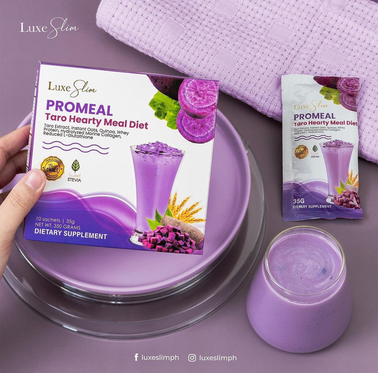 Luxe Slim ProMeal Taro Hearty Meal Diet