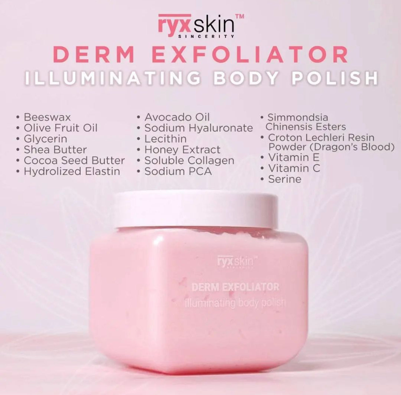 RYX Skin Derm Exfoliator 370g