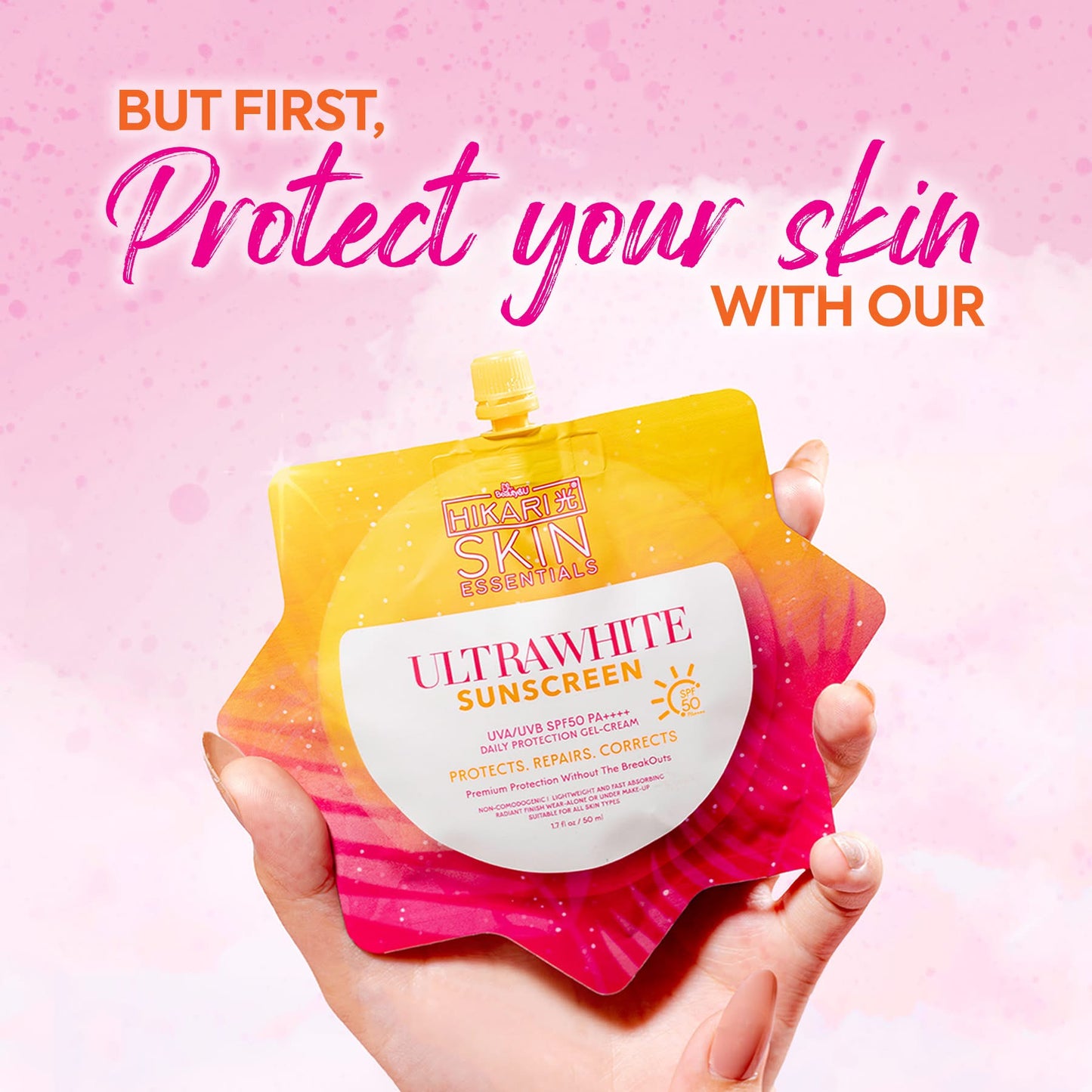 Hikari Ultra White Sunscreen 50ml UVA/UVB SPF50 PA++++