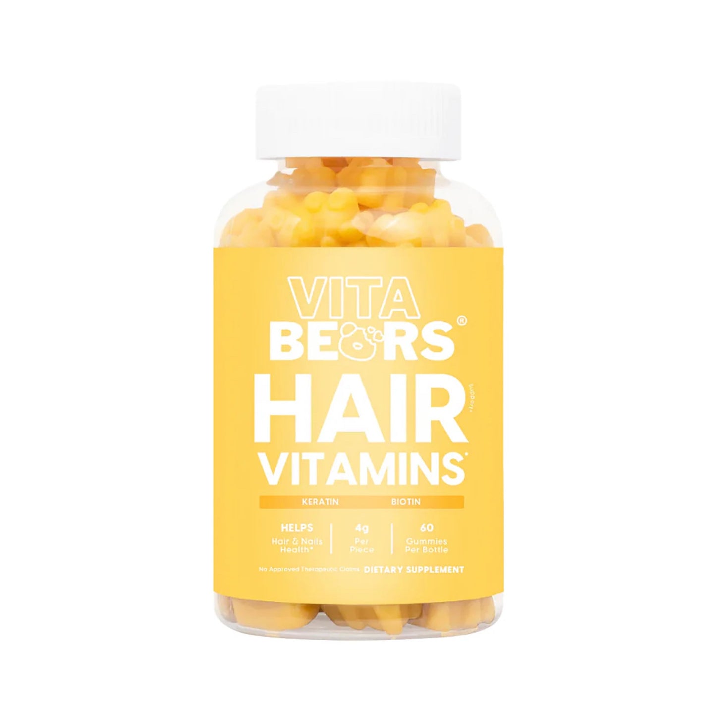 Vitabears Hair Vitamins 60 Gummies