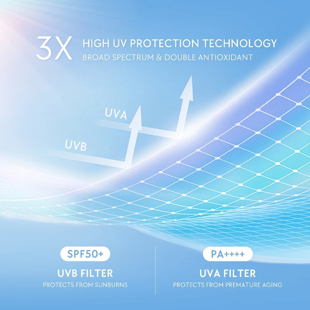 SKINTIFIC Light Serum Sunscreen SPF50 PA++++ 25ml