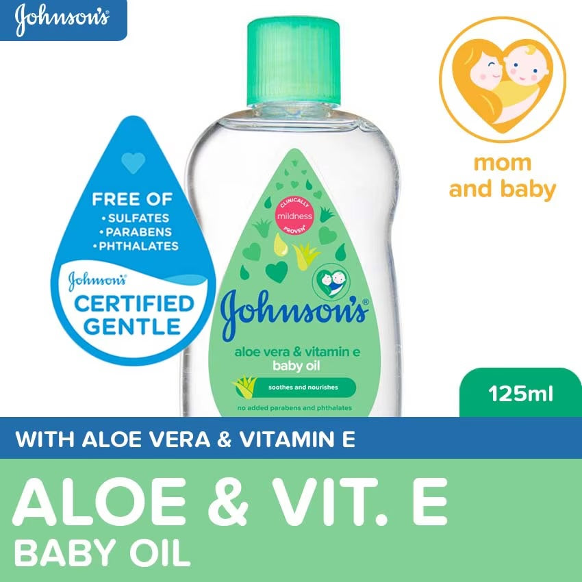 Baby Oil 125ml (Choose a Variant)