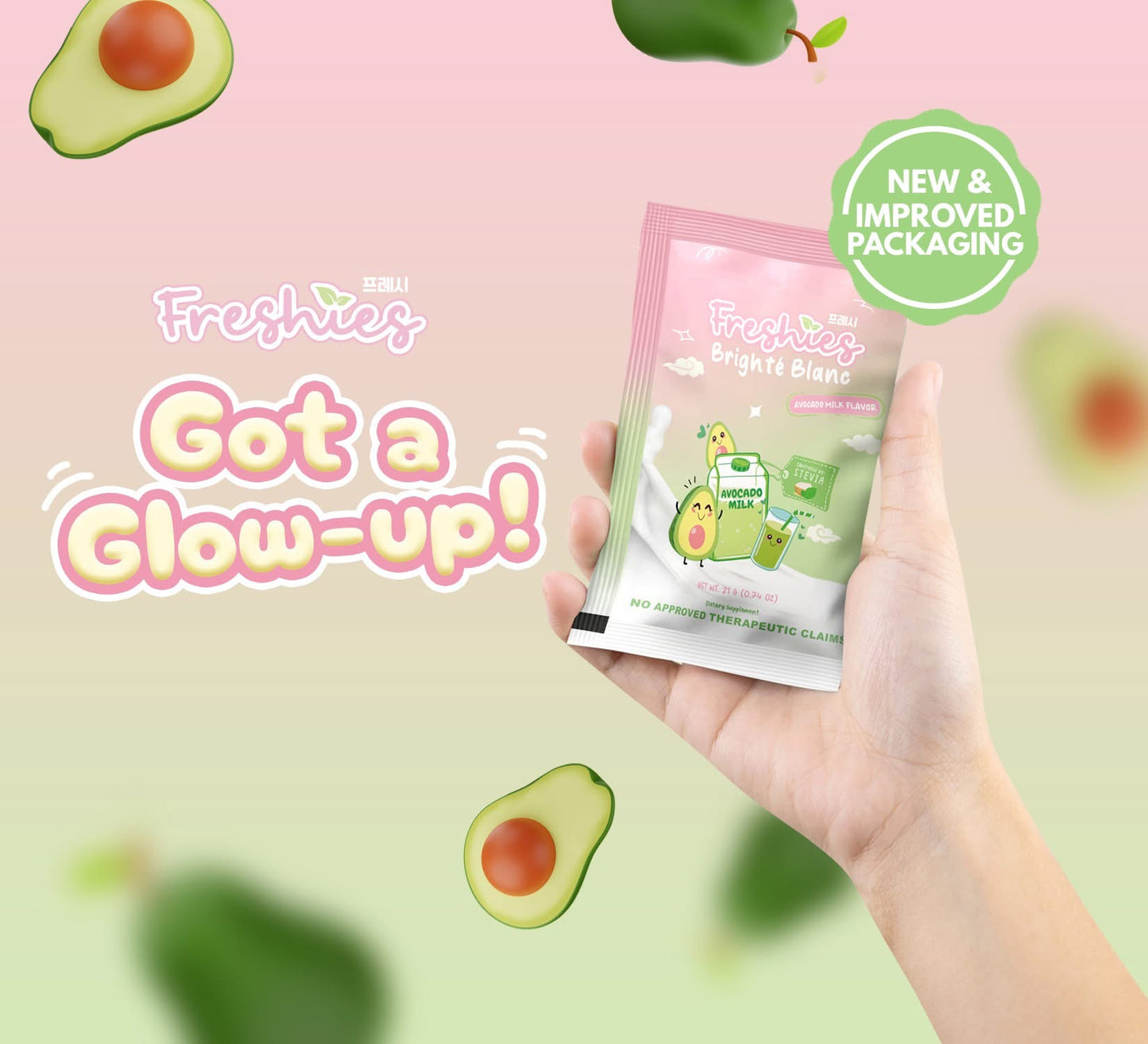 Freshies Avocado Milk Collagen Drink 10s
