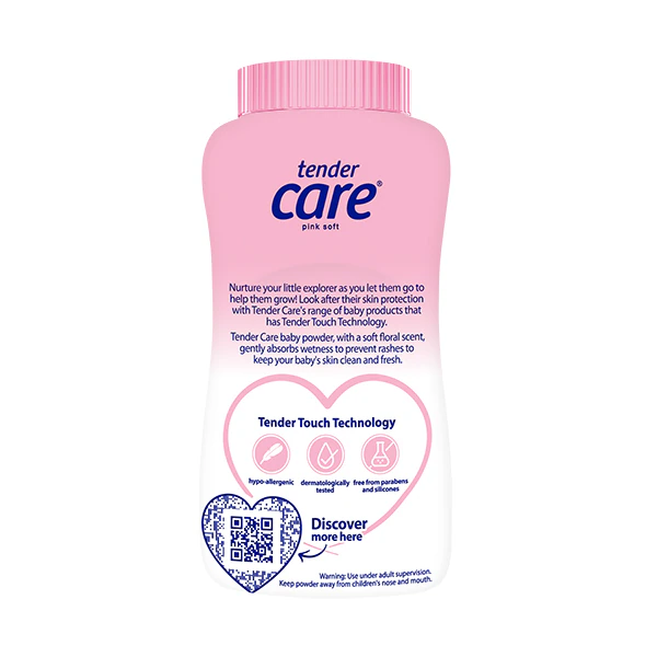 Tender Care Pink Soft Baby Powder 100g