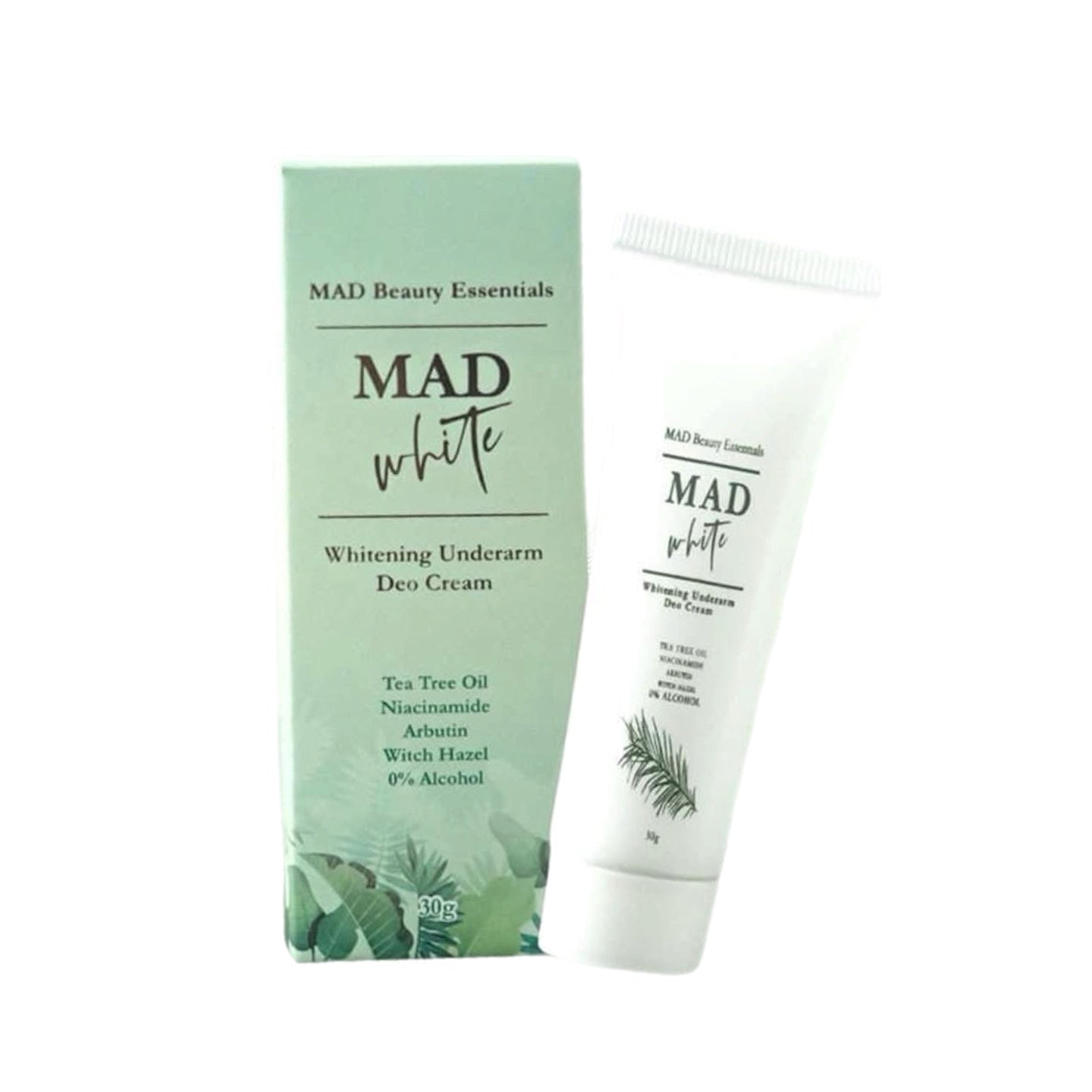 MAD White Whitening Underarm Deo Cream 30g
