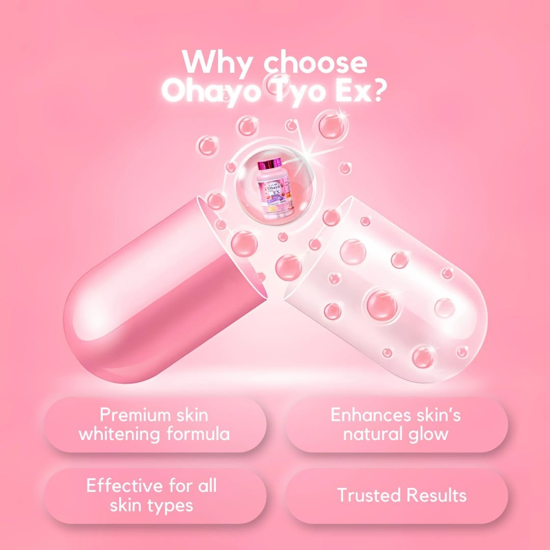 Ohayo TYO EX Lumine White 60 Capsules