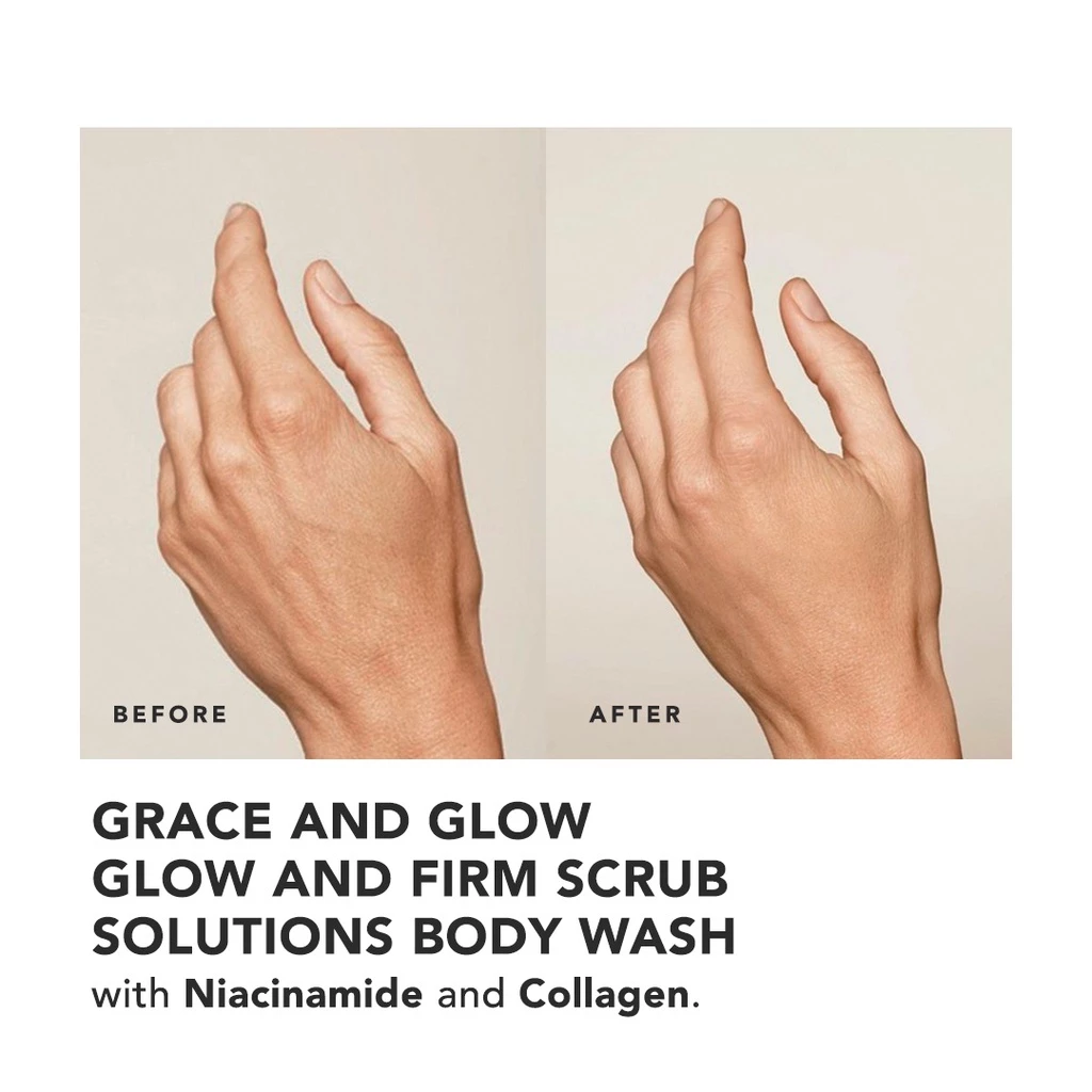 Grace And Glow Rouge540 Scrub Solution Body Wash (Niacinamide and Collagen) 400ml