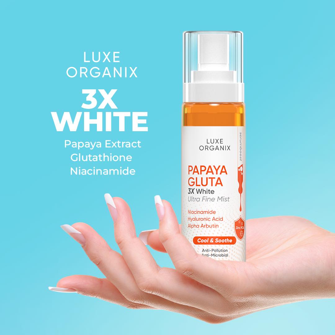 Luxe Organix Papaya-Gluta Ultra Fine Mist 80ml