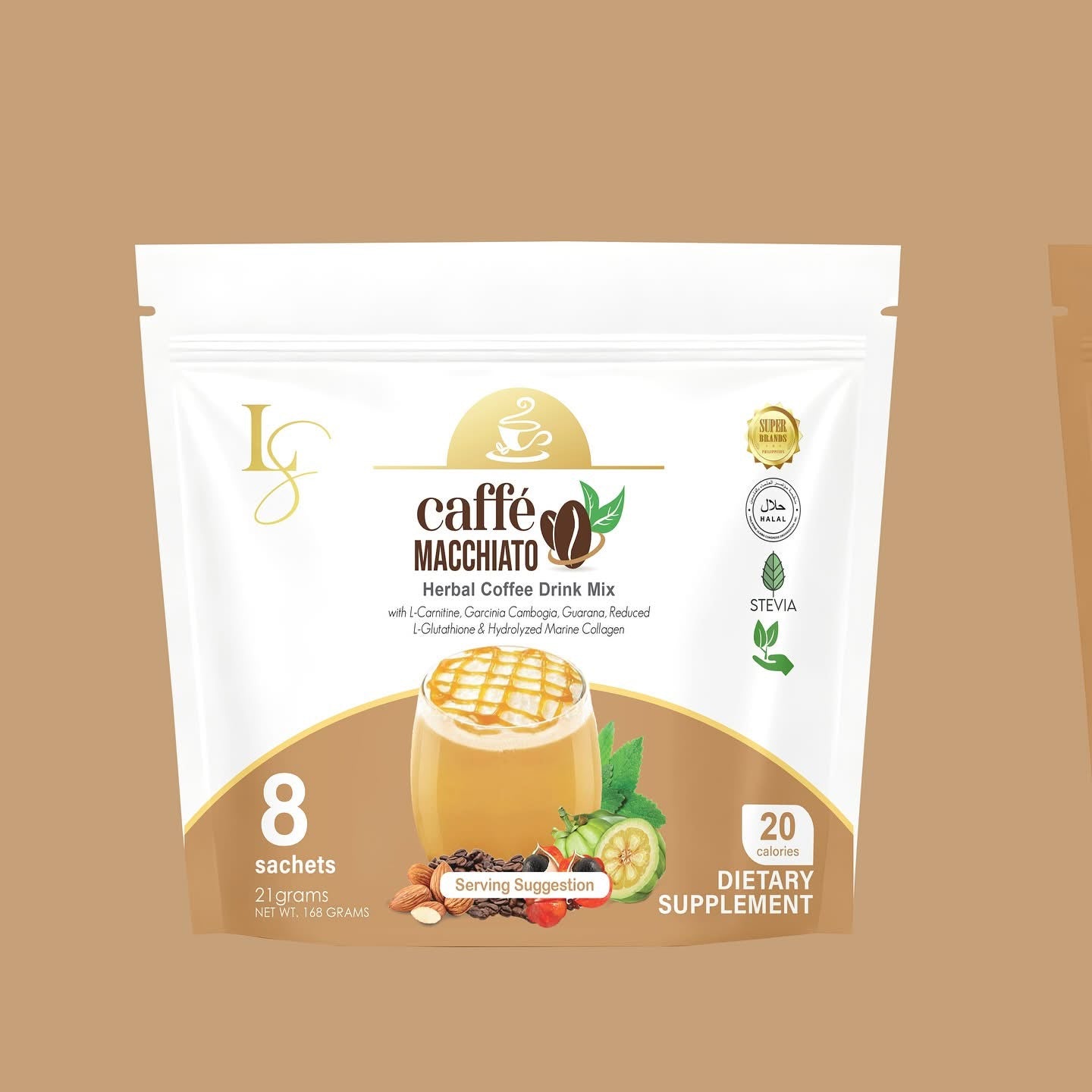 Luxe Slim Caffe Macchiato 8s