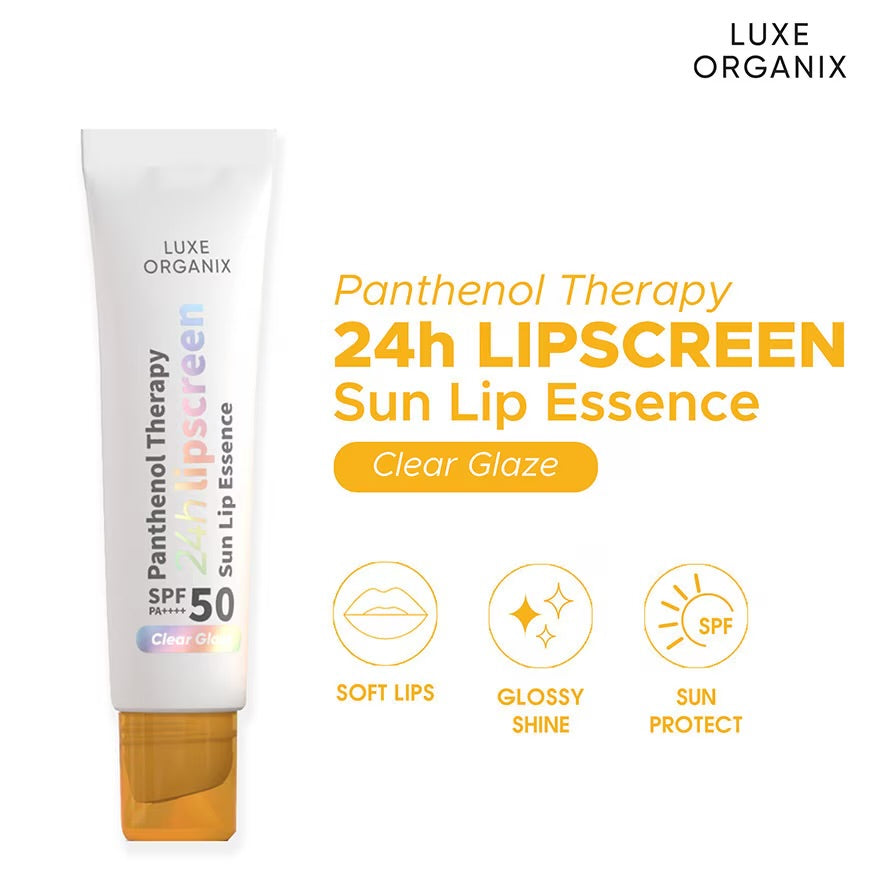 Luxe Organix Panthenol Therapy 24H Lipscreen Sun Lip Essence SPF PA++++50 10g
