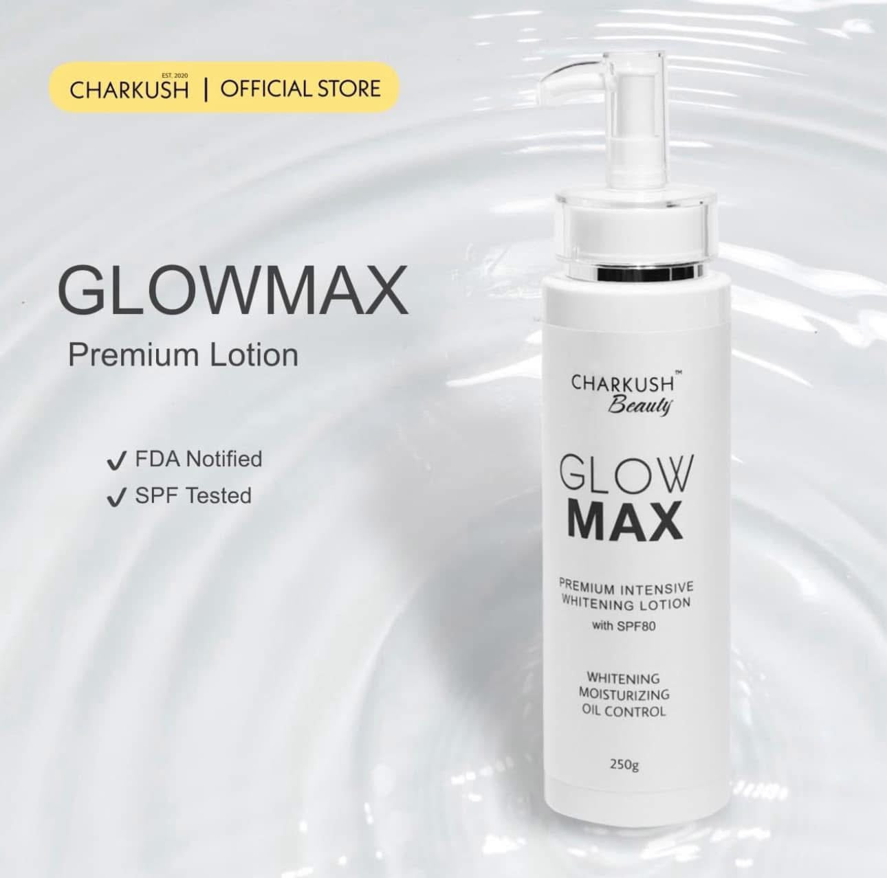 Charkush Beauty Glowmax Premium Intensive Whitening Lotion 250g