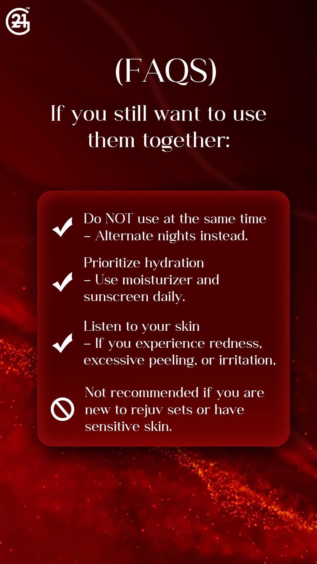 G21 Red Booster Brightening Serum - Nano Whitening Serum Intense Moisture & Hydration 60ml