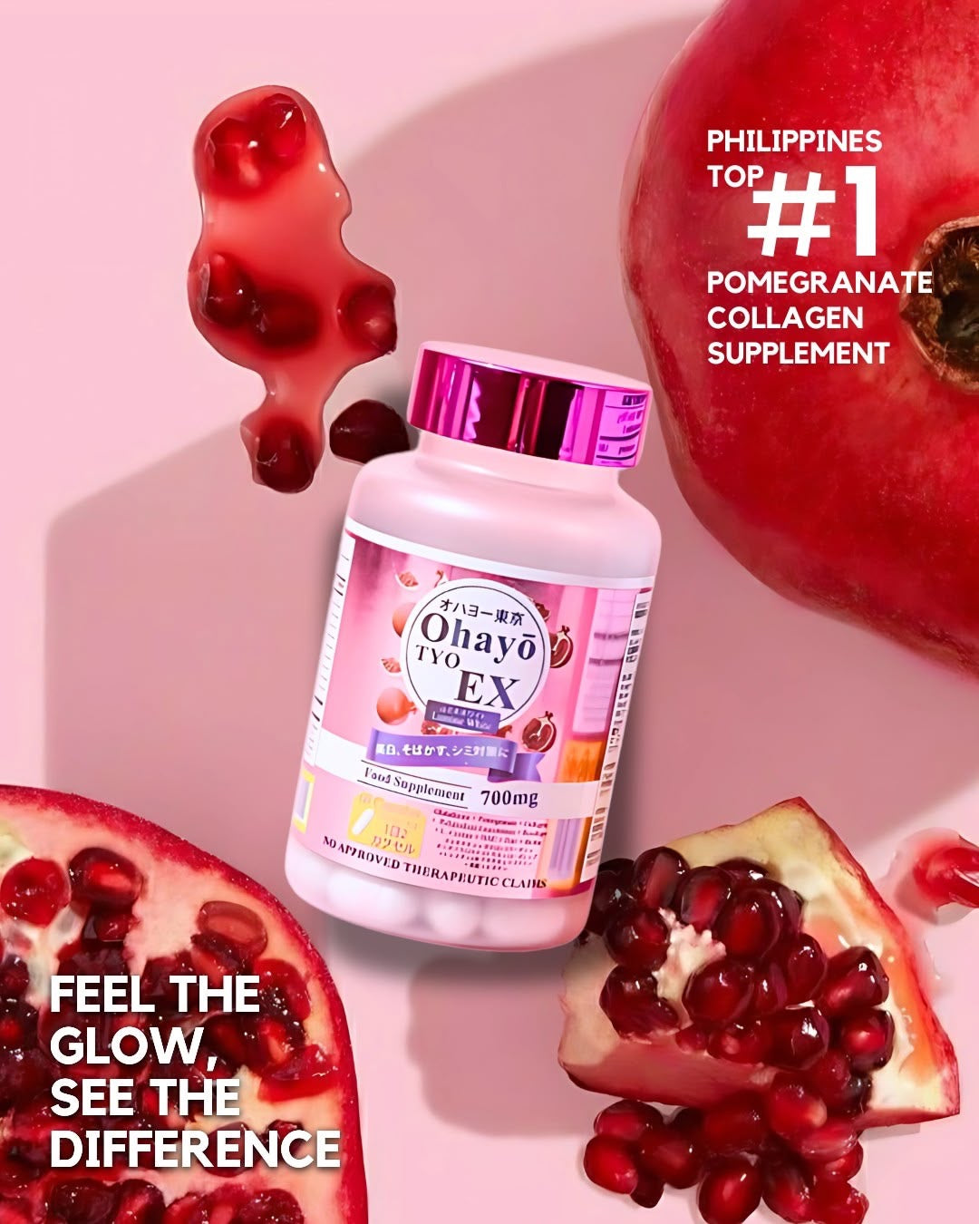 Ohayo TYO EX Lumine White 60 Capsules