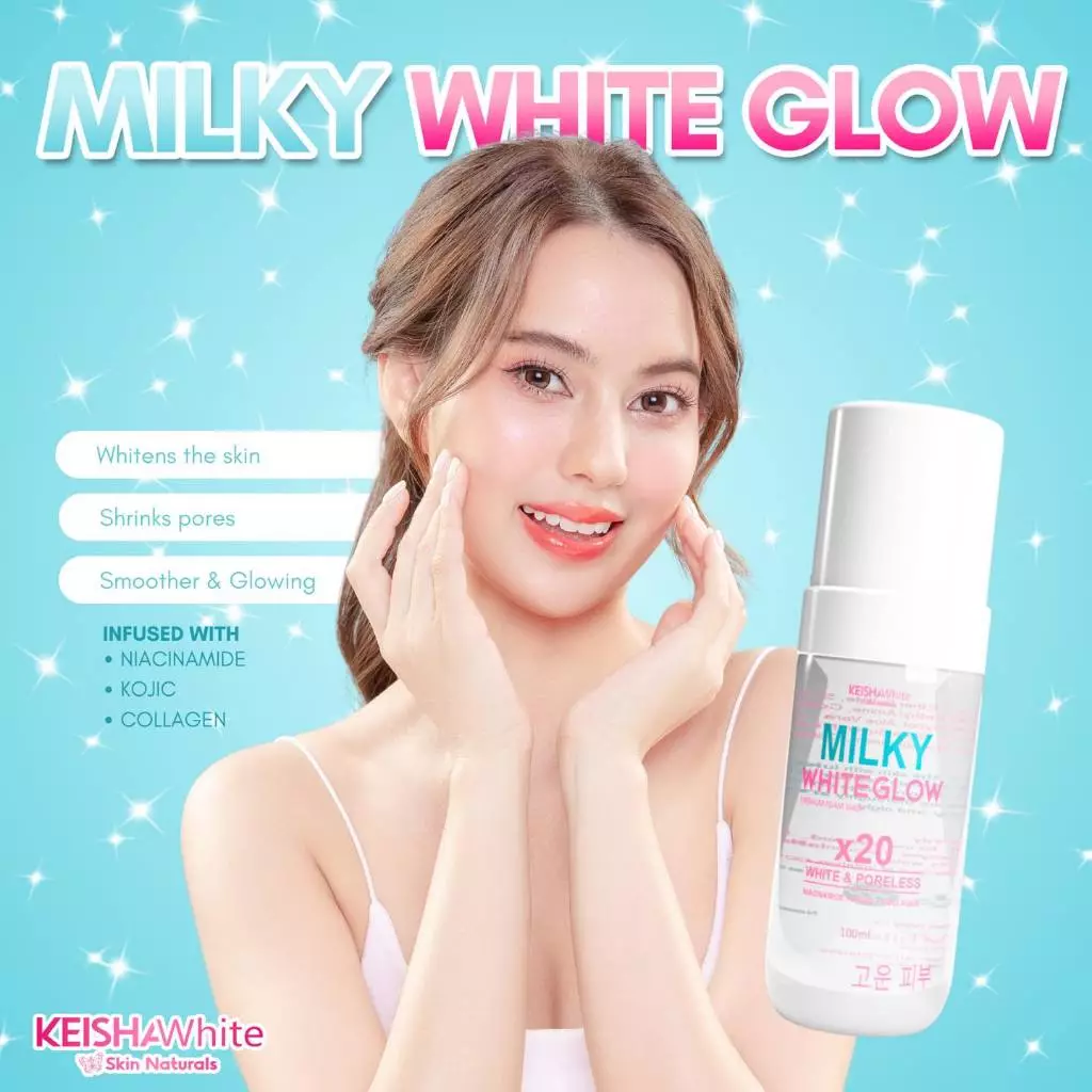 Keisha White Milky White Glow Premium Foam Wash 100ml