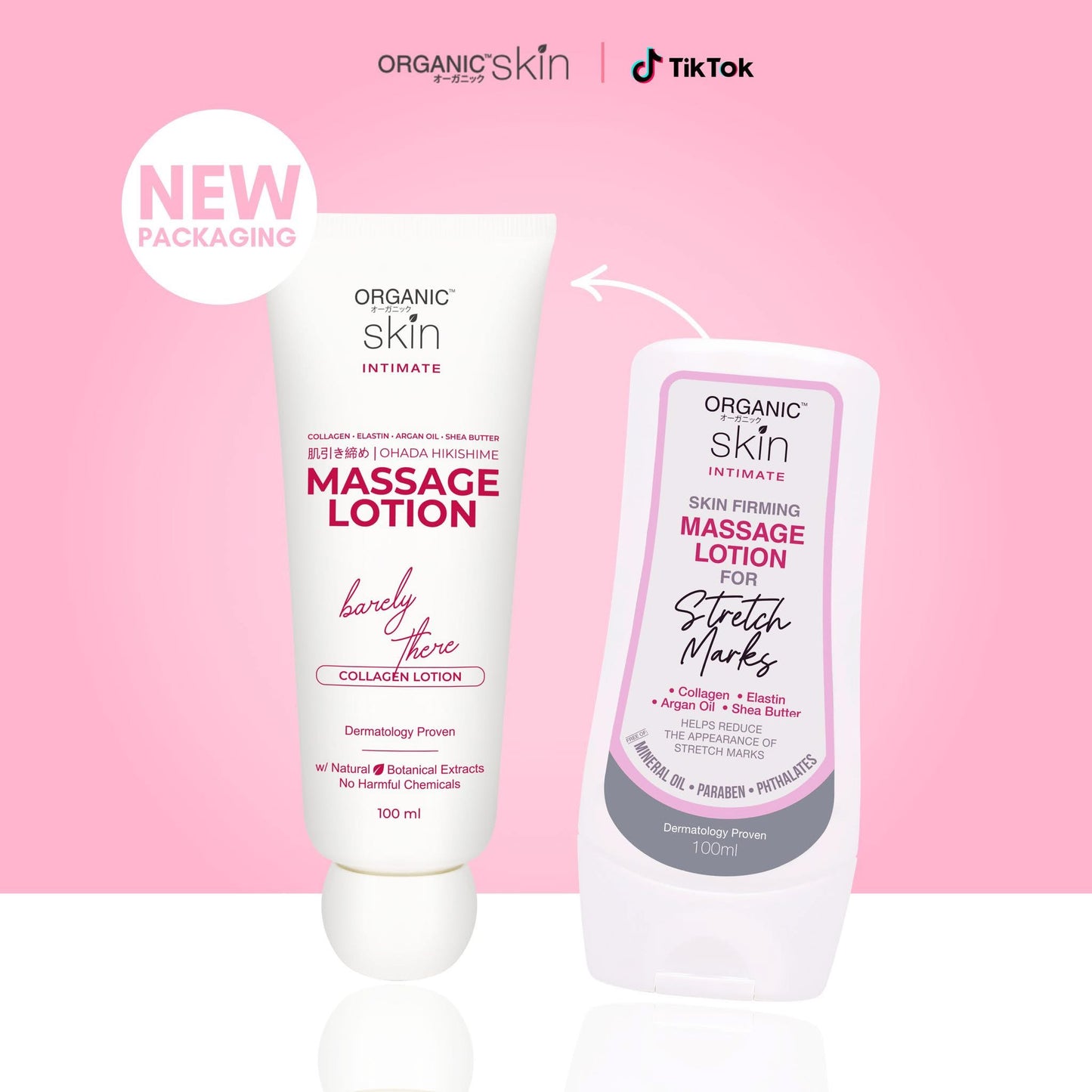 Organic Skin Japan Massage Collagen Lotion 100ml