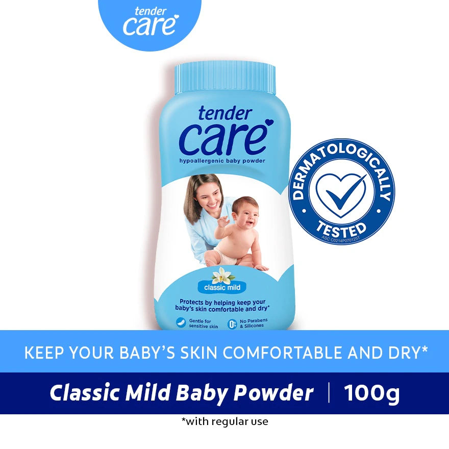 Tender Care Classic Mild Baby Powder 100g