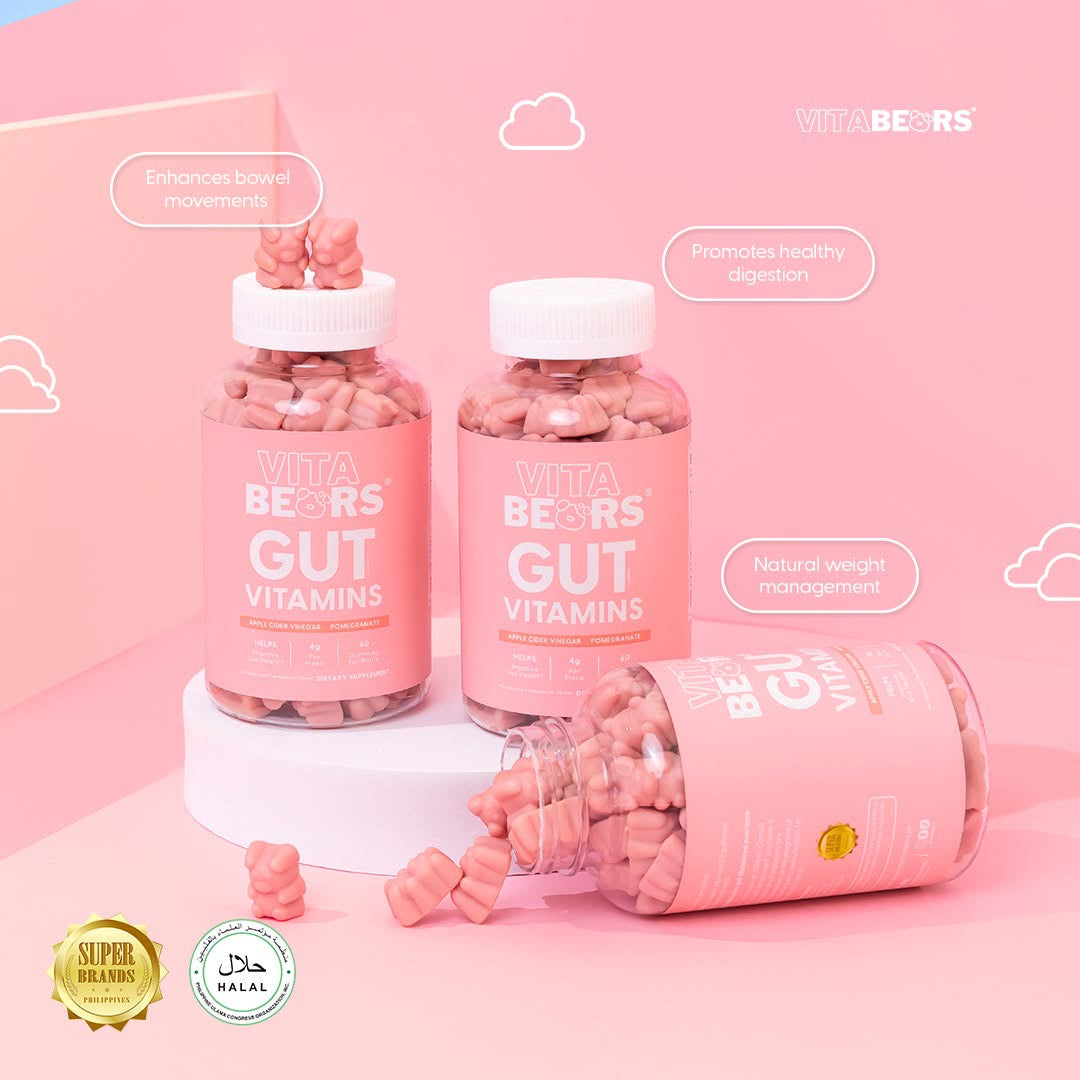 Vitabears Gut Vitamins 60 Gummies
