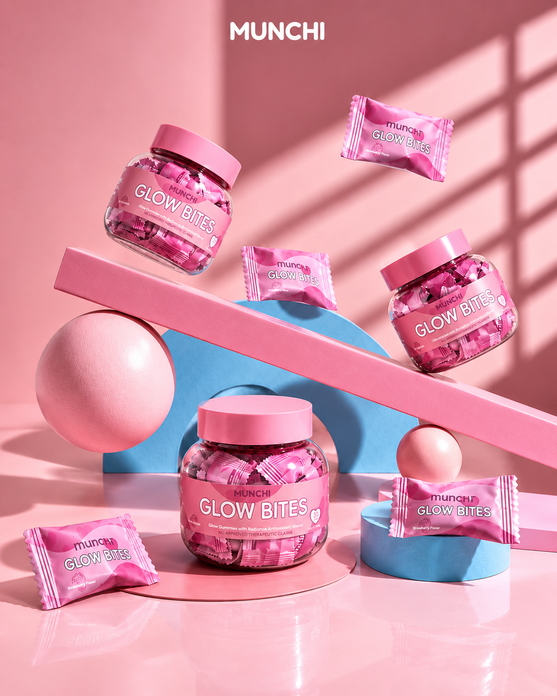 Munchi Glow Bites Gummies 30pcs