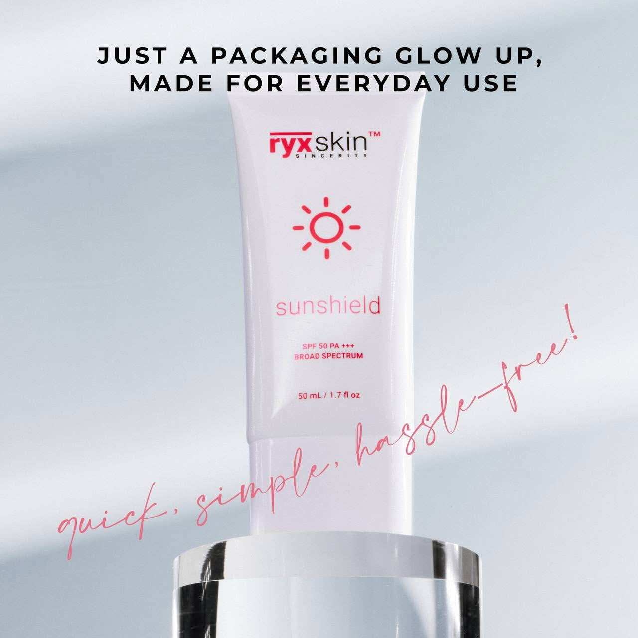RYX Skin Sunshield SPF 50 PA+++ 50ml