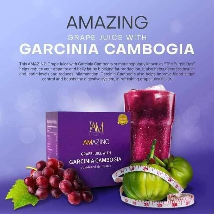 IAM Amazing Grape Juice with Garcinia Cambogia 10s