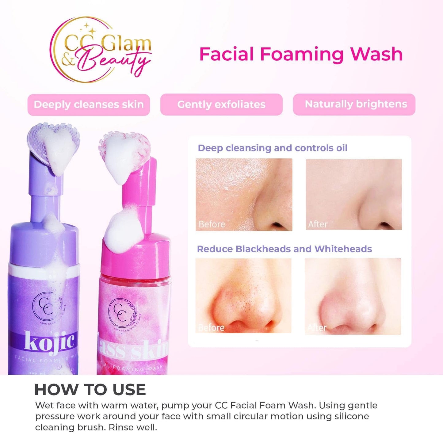 Cris Cosmetics Glass Skin Foaming Wash 100ml