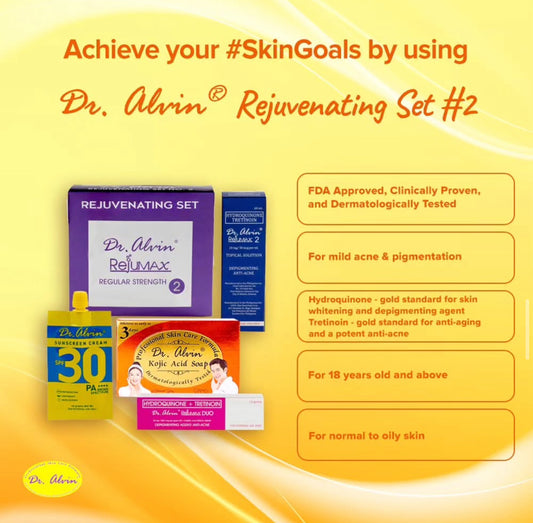 Dr. Alvin Rejumax Set #2 (Regular or Moderate Strength)